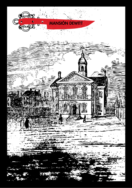 relato corto mansion dewitt, terror clásico, mansión